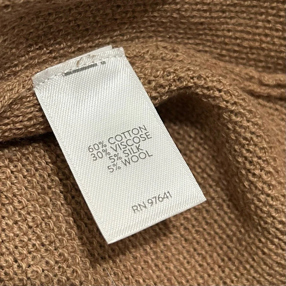 J. Jill Lightweight Knit Long Tunic Sweater Top Button Sleeve Side Slit Size XL - Picture 5 of 10